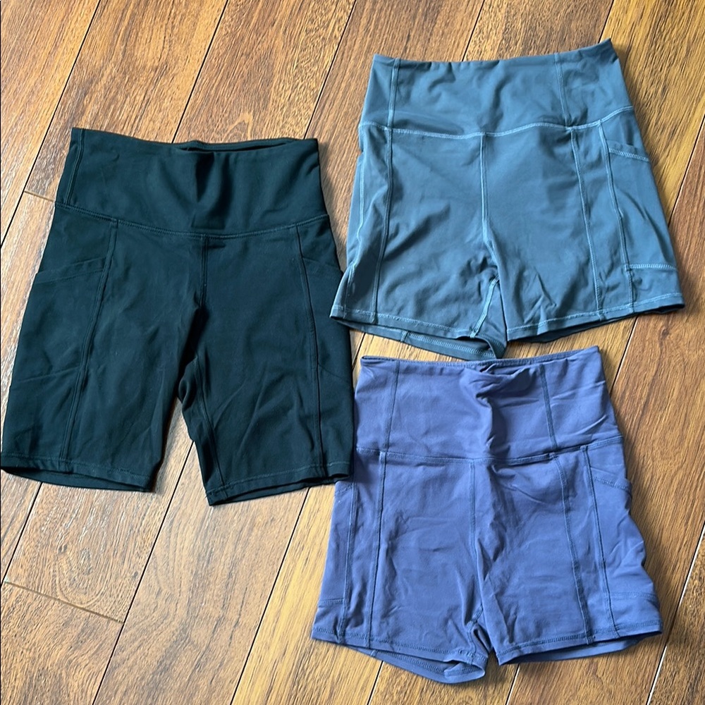 High Waisted Biker Shorts